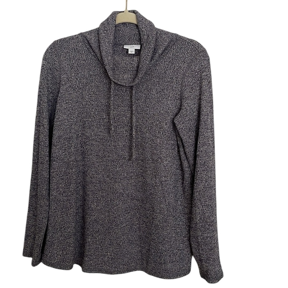 NWOT J. Jill turtleneck drawstring sweater